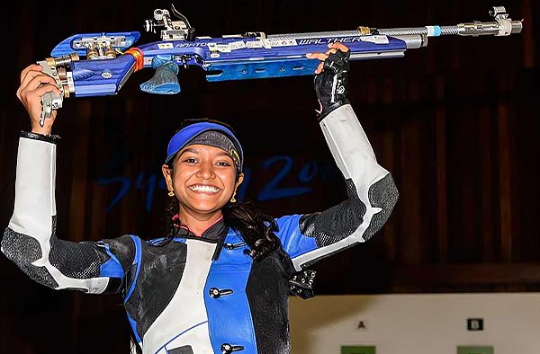 Elavenil Valarivan Wins Gold at Asian Shooting Championships 2025 in Shymkent