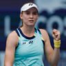 Elena Rybakina Stuns World No.1 Aryna Sabalenka to Reach Cincinnati Open Semifinals. PC: Tennis Infinity