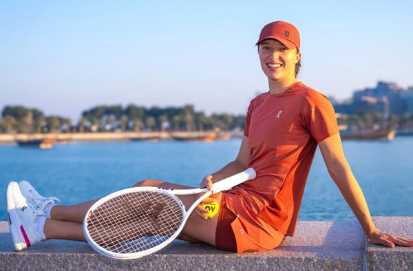Iga Swiatek Reaches 300 WTA Wins, Fastest Since Serena Williams. PC: TennisKhelo