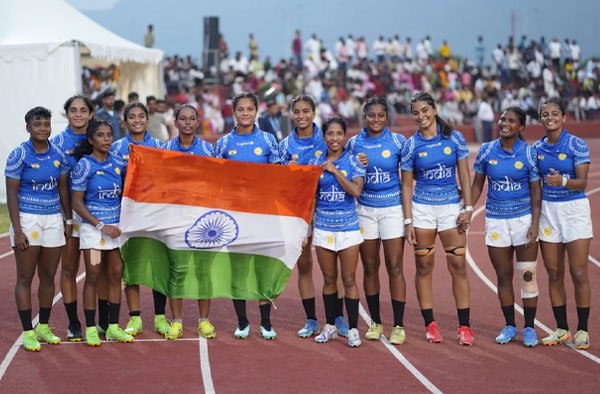 India U-20 Women’s Rugby Team Wins Historic Bronze at Asia Rugby Sevens. PC: NDTV Sports
