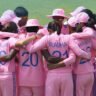 Why was Indian Women's Team wearing a Pink Jersey during 3rd ODI against Australia? PC: BCCI