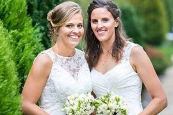 Amy Satterthwaite and Lea Tahuhu (New Zealand)