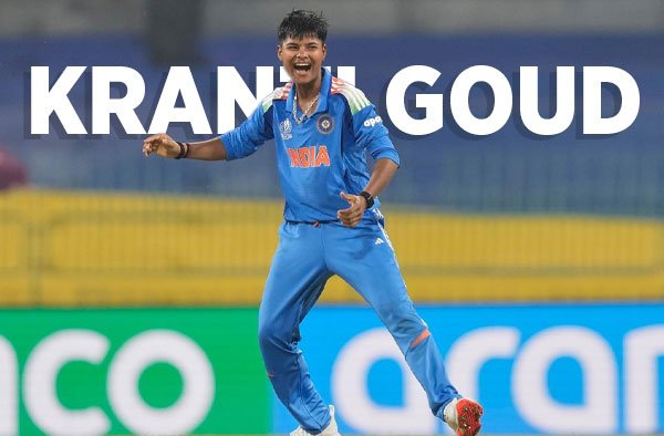 From Barefoot Dreams to World Cup Glory: The Inspiring Journey of India’s Fast Bowler Kranti Goud. PC: ICC