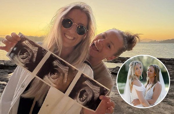 Danni Wyatt-Hodge announces Pregnancy with Georgie Wyatt-Hodge, Baby Girl is on her way. PC: IG