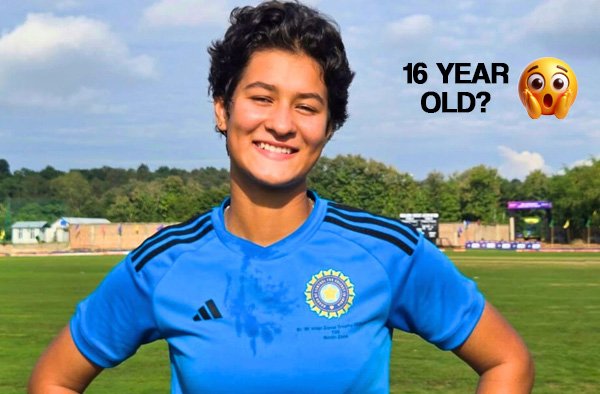 Who is the 16-year-old Youngest ever to receive a bid in WPL Auction?