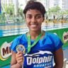 Teen Olympian Dhinidhi Desinghu Settles for Silver After 0.03s Loss at School Nationals