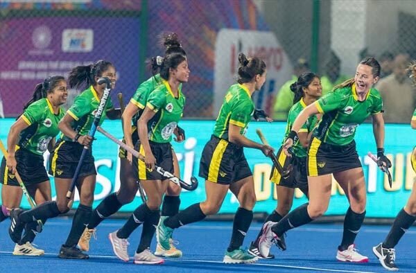Ranchi Royals Roar Back with 5-0 Win Over Shrachi Bengal Tigers in Women's HIL