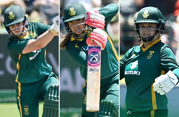 Laura Wolvaardt, Sune Luus, and Dane van Niekerk Power South Africa to Dominant ODI Win Over Ireland