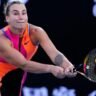 World No. 1 Sabalenka Advances Comfortably in Australian Open First Round