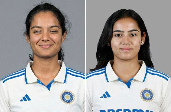 Pratika Rawal, Vaishnavi Sharma Named in India Women’s Test Squad for Australia Tour