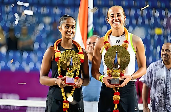 Hanne Vandewinkel Clinches W100 Bengaluru Title, Vaishnavi Adkar Finishes Runner-Up