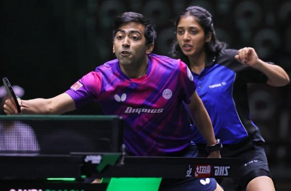 Harmeet Desai and Yashaswini Ghorpade Seal Mixed Doubles Final Spot at WTT Chennai