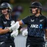 Isabella Gaze and Amelia Kerr Fifties Help New Zealand Secure 2-0 T20I Series Win Over Zimbabwe; PC: PhotoSportNZ