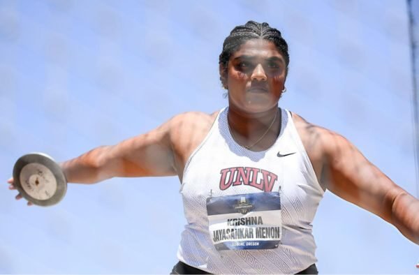Krishna Menon Smashes National Indoor Shot-Put Record with 16.63m at New Mexico Team Open