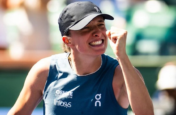 Iga Swiatek Storms Into Indian Wells QF With Dominant Win Over Muchova