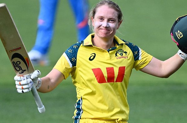 Alyssa Healy Smashes Rapid 158 Against India in ODI Swansong