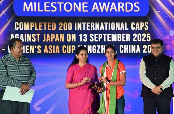 Navneet Kaur Wins Hockey India Player of Year Award After Double Honours at 8th Annual Ceremony