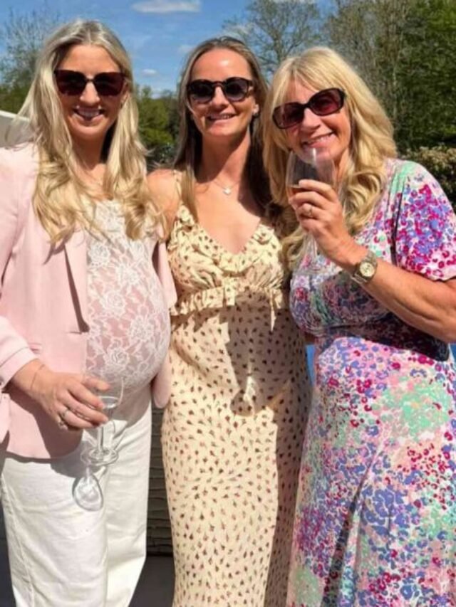 Danni Wyatt-Hodge pictures from baby shower