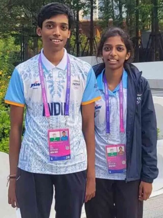 Chess Siblings Vaishali Rameshbabu and Praggnanandhaa Rameshbabu