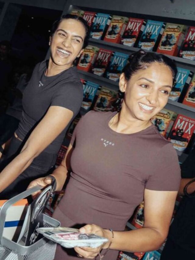 PV Sindhu and Harmanpreet Kaur Puma Hyrox Event