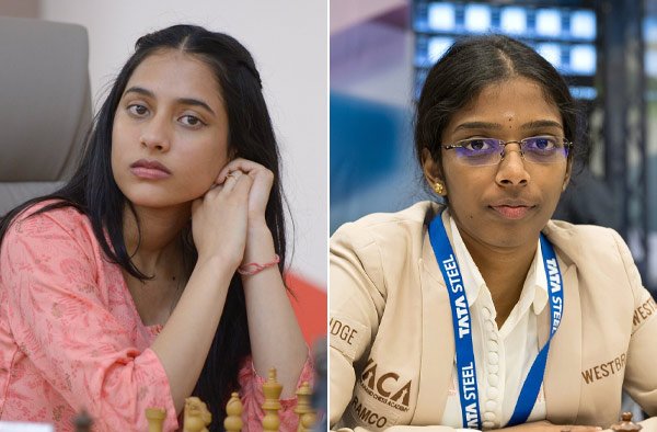 Divya and Vaishali Open FIDE Women's Candidates 2026 With Draws in Paphos Cyprus