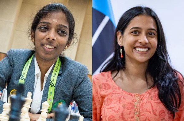 Vaishali Survives Brilliant Swindle as Divya Misses Win in All-Indian FIDE Candidates Clash