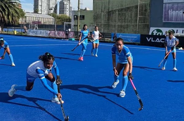 India Women Hold Nerve to Draw Series Against Argentina Field Hockey Team 2–2