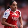 Olivia Smith Winner Gives Arsenal Women 2-1 Lead Over Lyon in UWCL Semifinal