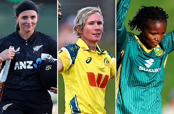 Kerr, Mooney, Khaka in Line for ICC Women's Player of the Month for March 2026