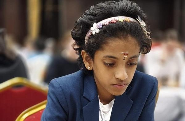 Sharvaanica A.S. Claims FIDE World Rapid U-12 Girls Title in Serbia at Age 11
