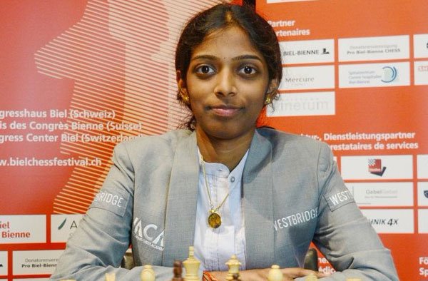 Vaishali Beats Tan Zhongyi in Round 7 to Reach Second at FIDE Candidates 2026
