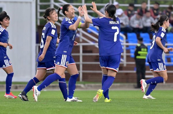 Japan Thrash Lebanon 13-0 to Open AFC U-17 Women's Asian Cup 2026 Campaign. PC: AFC