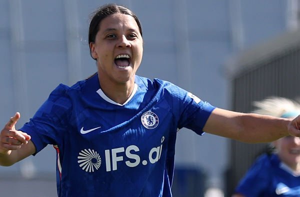 Sam Kerr Becomes Chelsea's All-Time Leading WSL Scorer With 64th Goal Against Leicester