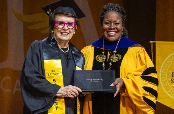 Tennis Legend Billie Jean King Graduates at 82, More Than 60 Years After First Enrolling