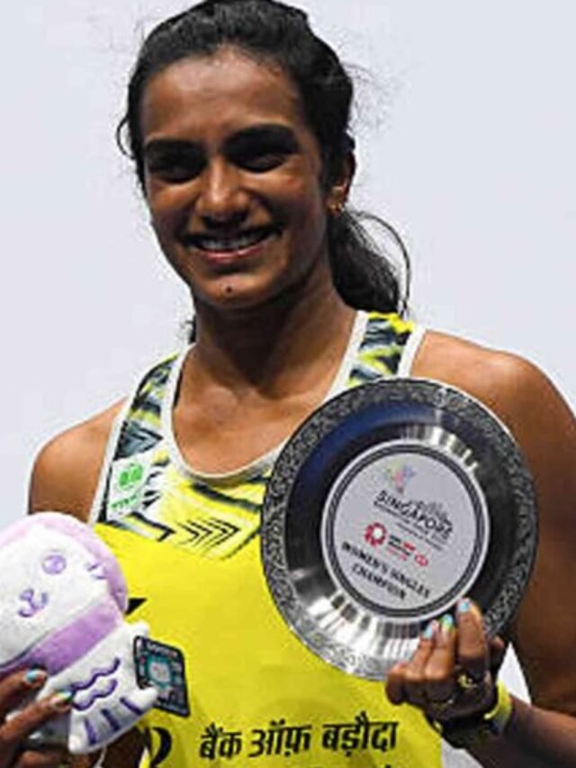 Singapore Open Winners 2022; PV Sindhu