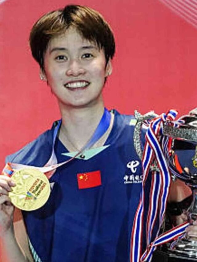 Thailand Open Women's Single Winners 2025 - Chen Yufei