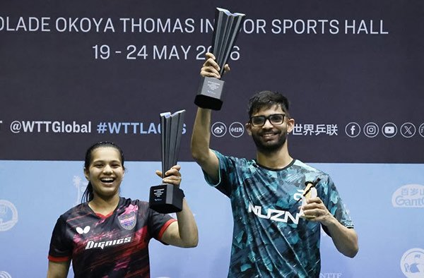 Diya Chitale and Manush Shah Win Mixed Doubles Title at WTT Contender Lagos 2026