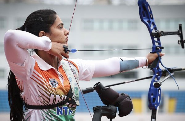 India's Simranjeet Kaur Books Maiden Archery World Cup Semifinal Spot in Shanghai
