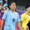 India's Grace Dangmei Retires After 95 Caps and Sixth SAFF Women's Title