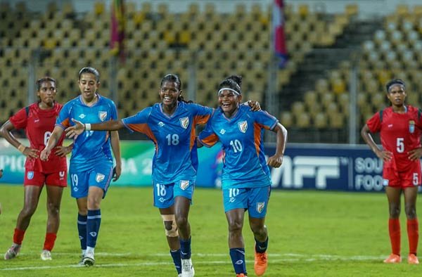 India Beat Bangladesh 3-0 to Reach SAFF Women's Championship 2026 Semifinals