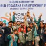 India Win 102 Gold Medals at Inaugural World Yogasana Championships