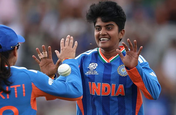 N Sree Charani Becomes World No. 1 T20I Bowler After Stunning World Cup Start