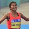 Sanjivani Jadhav Beats Harmilan Bains to Win Women's 5000m in Kolkata