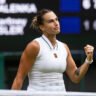 Aryna Sabalenka Battles Past McCartney Kessler in Dramatic Tie-Break Wimbledon Win