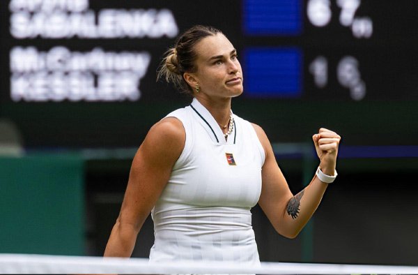 Aryna Sabalenka Battles Past McCartney Kessler in Dramatic Tie-Break Wimbledon Win