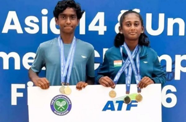 Karnataka Duo Puneeth Manohar and Srishti Kiran Set for Wimbledon U14 Debut