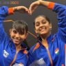 Syndrela Das and Divyanshi Bhowmick Clinch Silver at Asian Youth Table Tennis