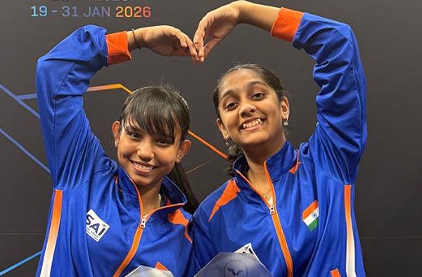 Syndrela Das and Divyanshi Bhowmick Clinch Silver at Asian Youth Table Tennis