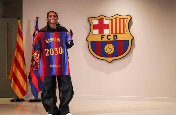 Barcelona Sign Kerolin Nicoli in Record-Breaking £1.25m Transfer from Manchester City