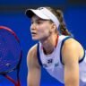 Elena Rybakina Takes Injury Break After Losing First Match as World No. 1